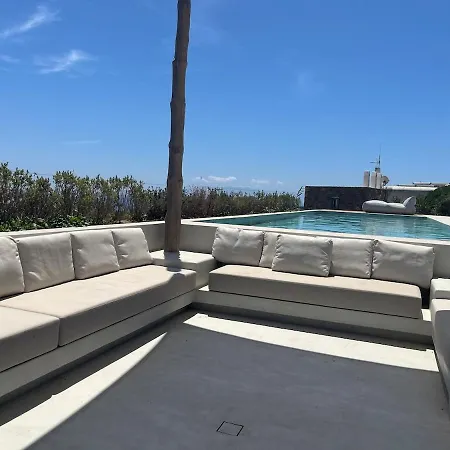 Pool & Sea View Spritz Luxury Agios Lazaros Mykonos Βίλα Ψαρού
