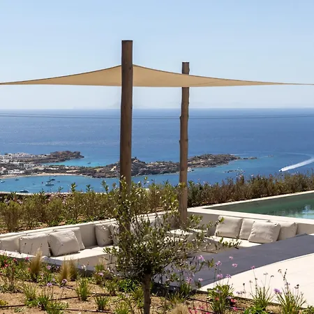 Villa Pool & Sea View Spritz Luxury Agios Lazaros Mykonos