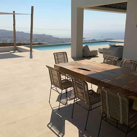 Villa Pool & Sea View Spritz Luxury Agios Lazaros Mykonos *