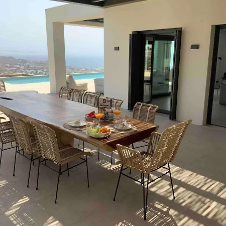 Pool & Sea View Spritz Luxury Agios Lazaros Mykonos Βίλα