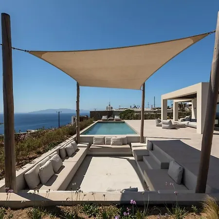Pool & Sea View Spritz Luxury Agios Lazaros Mykonos Βίλα