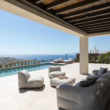 Pool & Sea View Spritz Luxury Agios Lazaros Mykonos