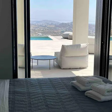 Pool & Sea View Spritz Luxury Agios Lazaros Mykonos Psarrou