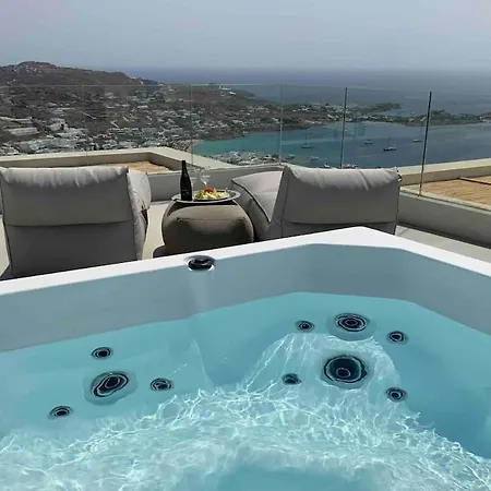 Βίλα Pool & Sea View Spritz Luxury Agios Lazaros Mykonos
